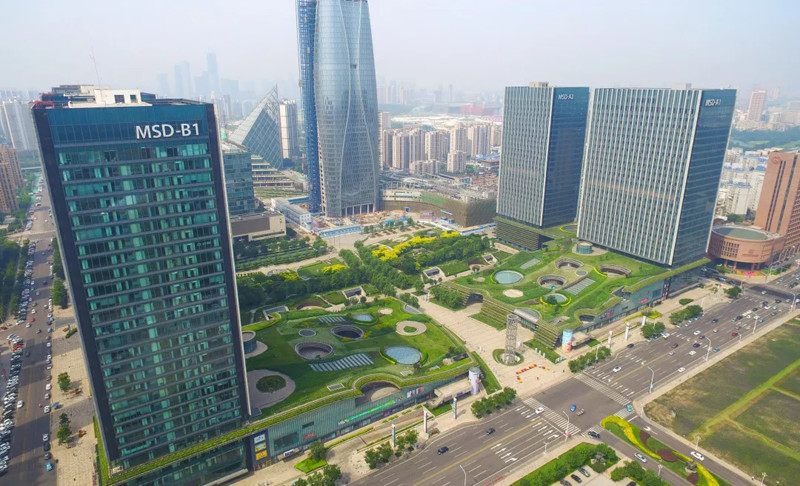 楼宇就是战场,泰达msd防控疫情进行时!