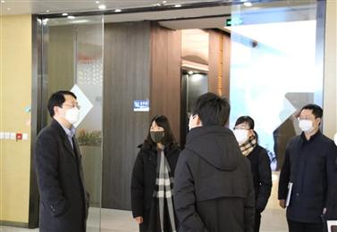 经开区梁军副主任深入泰达MSD服务企业